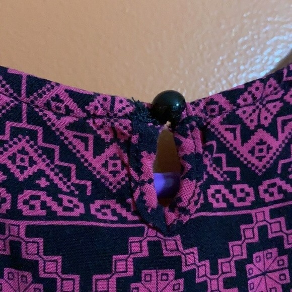 Material Girl Pink and Black Dress Size Extra Small - Picture 8 of 9